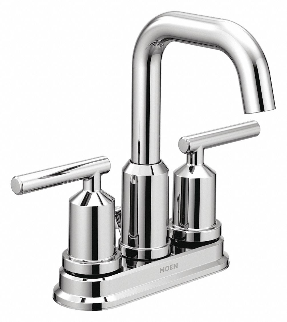 Moen, Gibson, Low Arc Bathroom Faucet 494M086150 Grainger