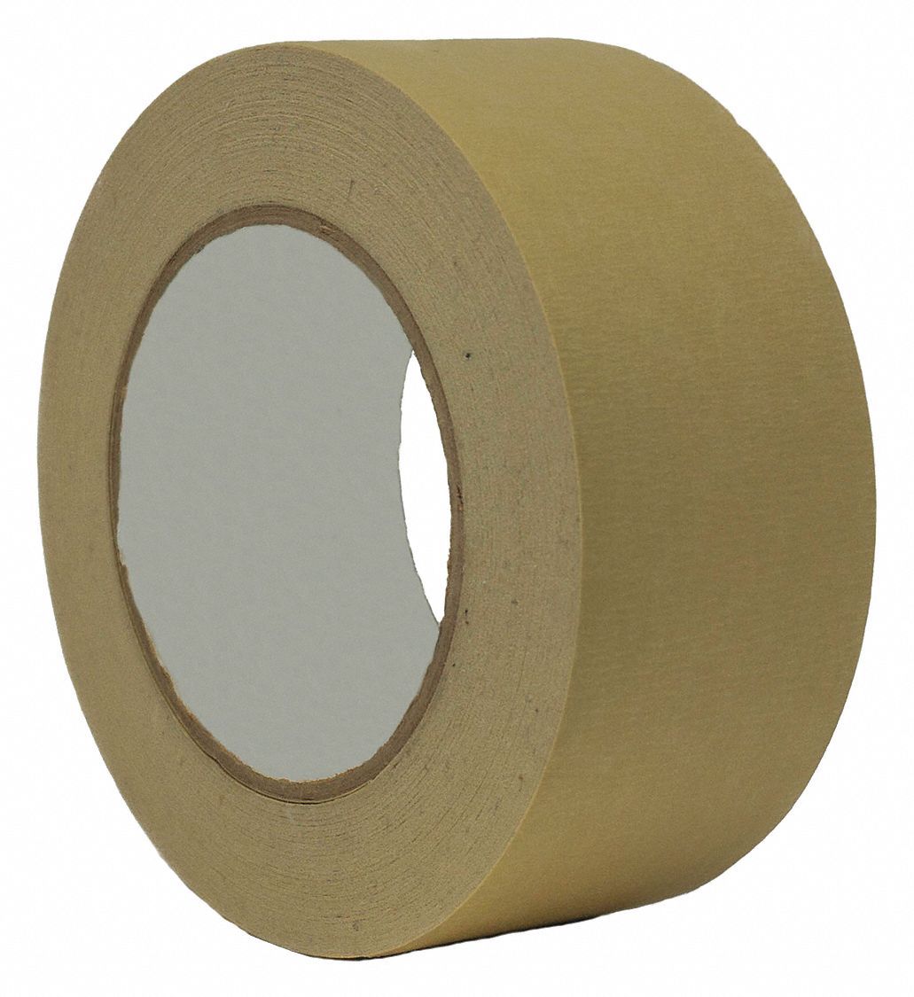 GRAINGER APPROVED Masking Tape, Number of Adhesive Sides 1, Tape