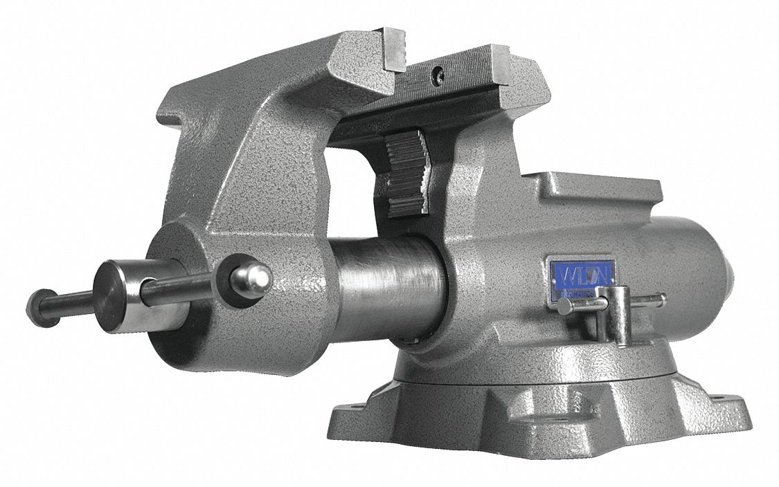 WILTON Standard Duty Combination Vise, 8 in Jaw Width, 8 1/4 in Max