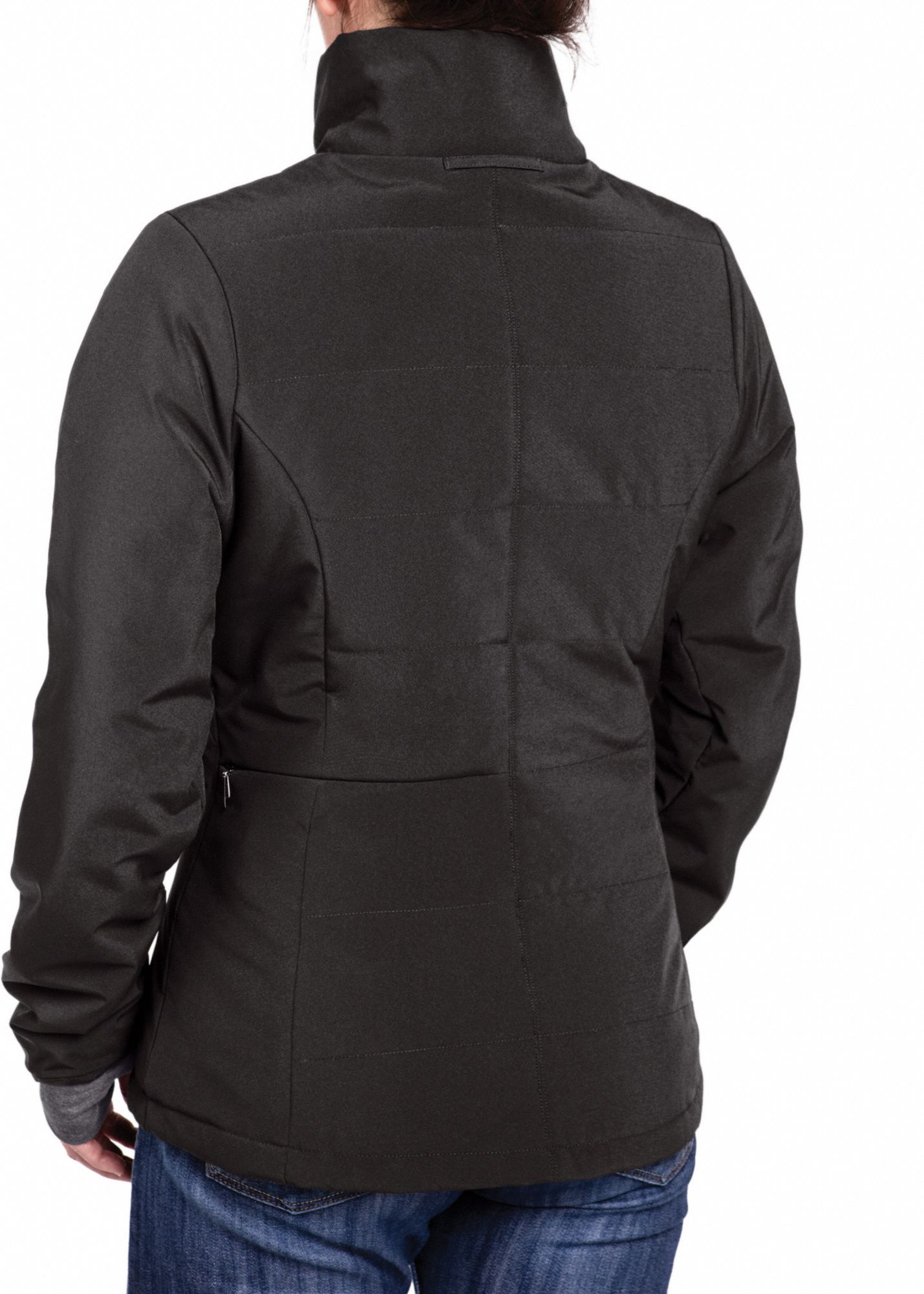 MILWAUKEE Women's Black Heated Jacket, Size L, Battery Included Yes