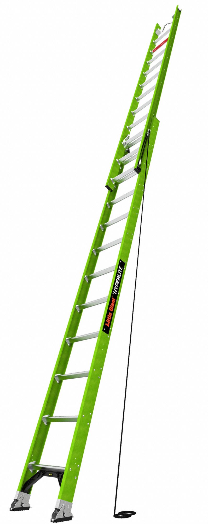 LITTLE GIANT Extension Ladder 24 ft Industry Ladder Size, 24 ft