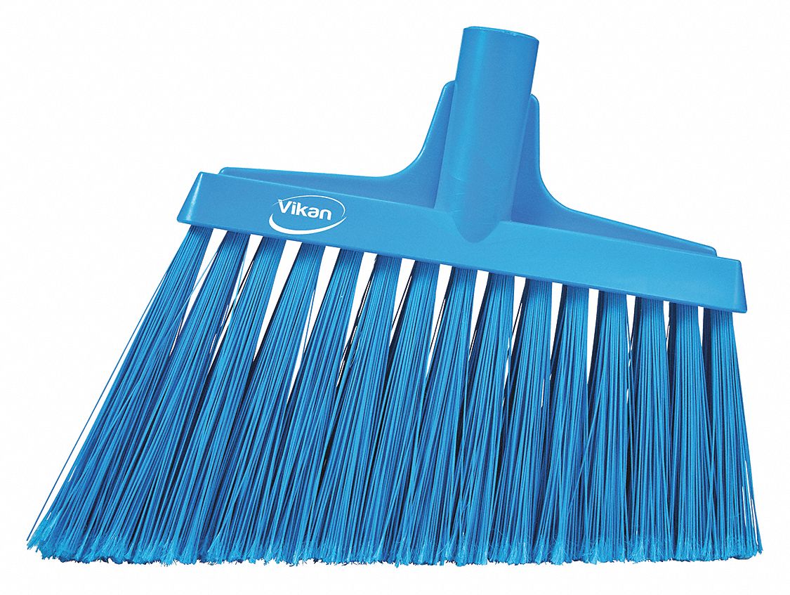VIKAN, Threaded, European, Angle Broom Head 499H0129163 Grainger