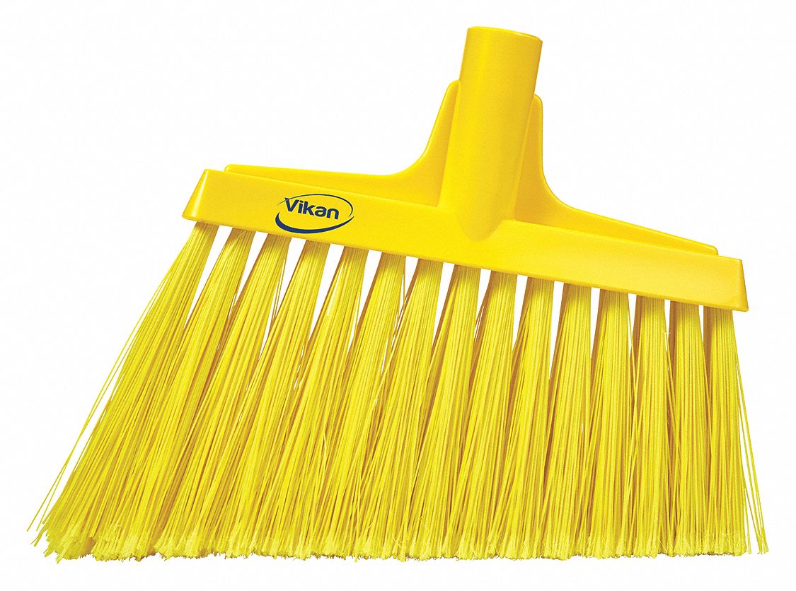 VIKAN, Threaded, European, Angle Broom Head 499H0429166 Grainger