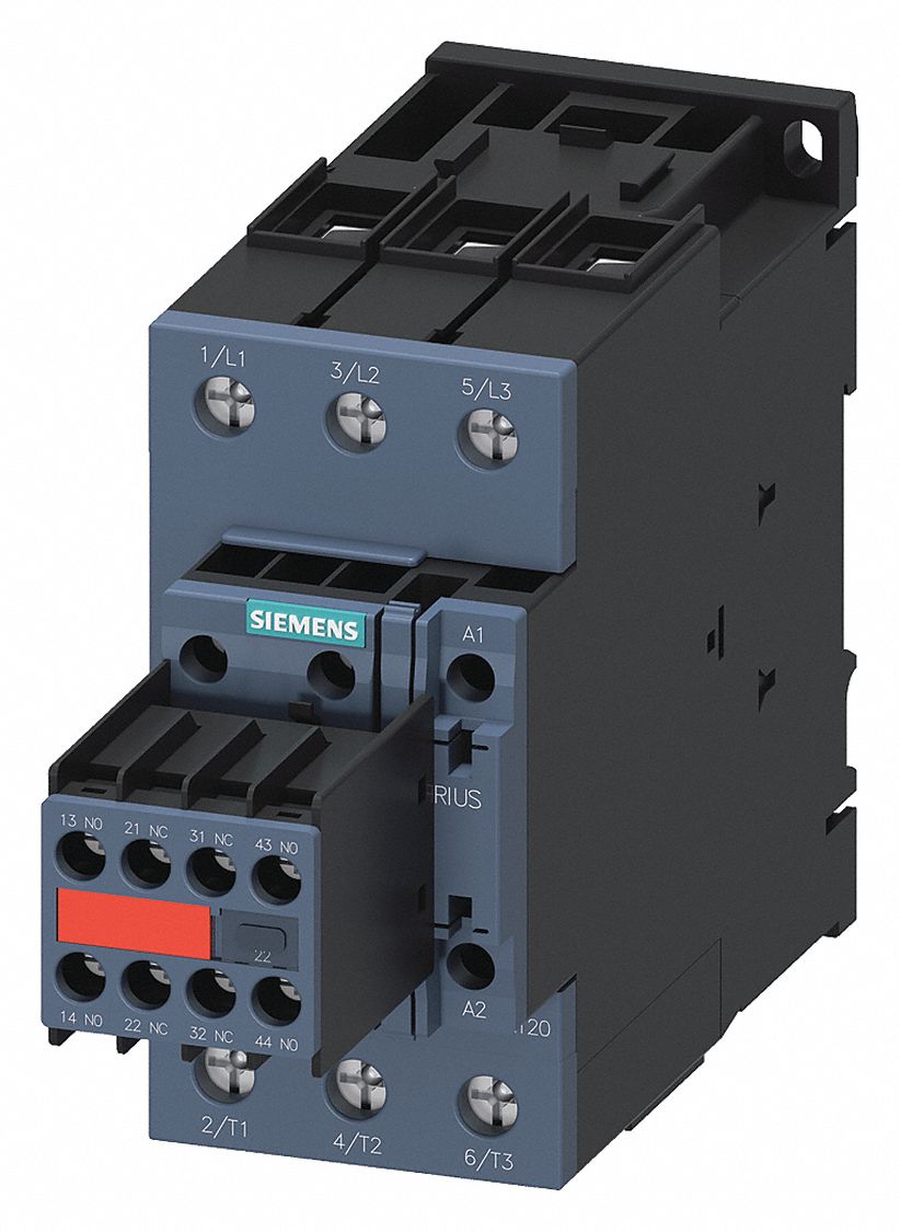 SIEMENS IEC Contactor 52 A Full Load AmpsInductive, 70 A