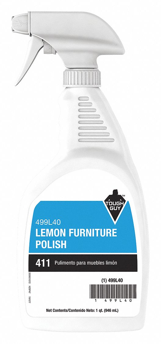 TOUGH GUY, Trigger Spray Bottle, 32 oz Container Size, Furniture Polish