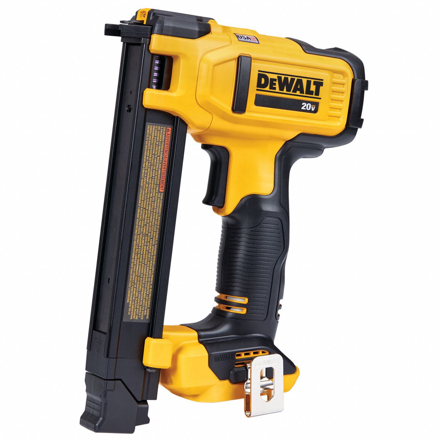 DEWALT Cordless Cable Stapler: Sequential, For 1 in Staple Wd, For 18