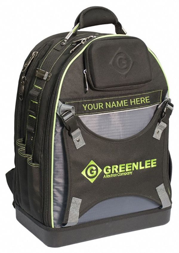 GREENLEE, 3 Outside Pockets, 27 Inside Pockets, Tool Bag 499N260158