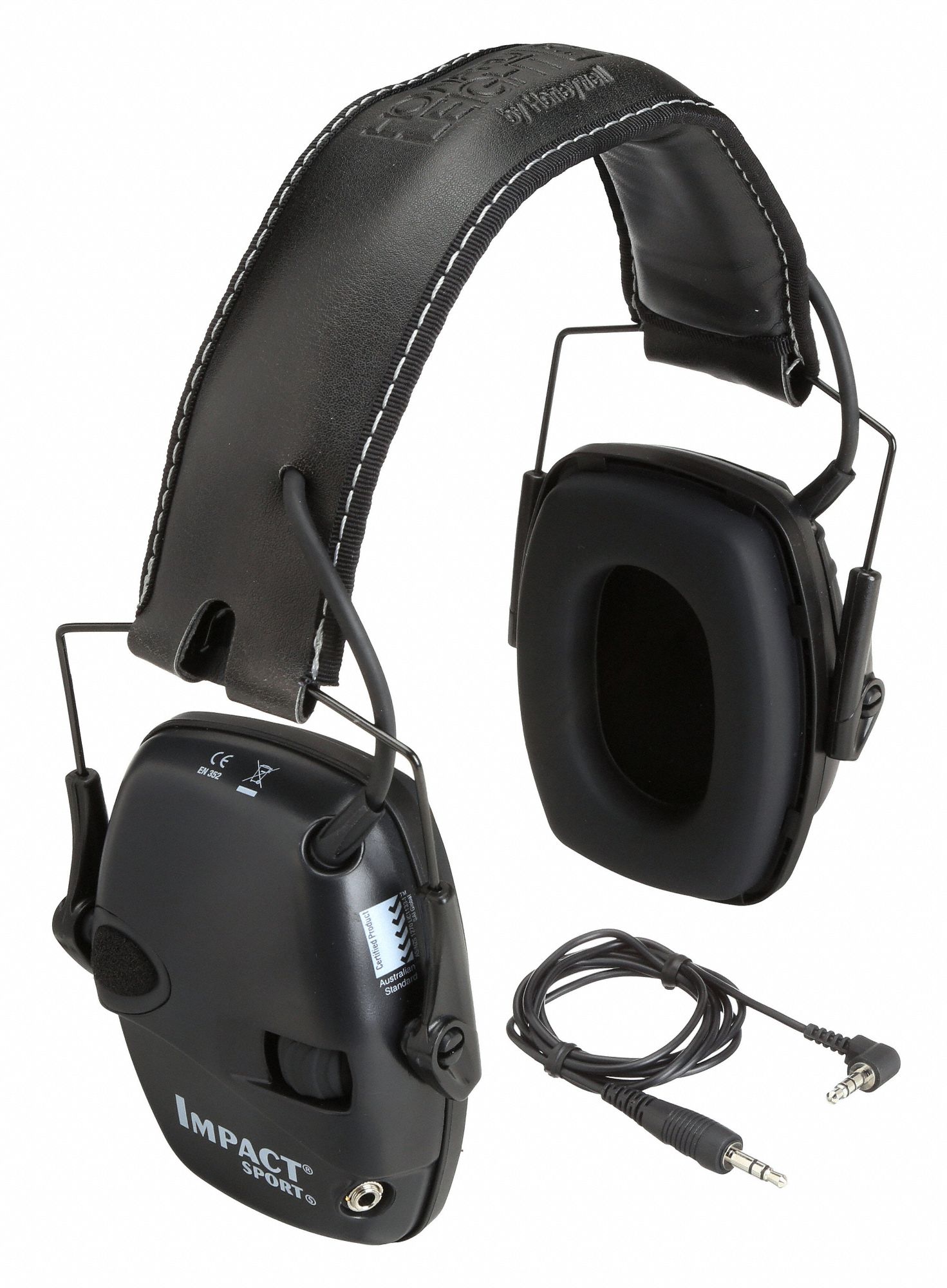 HONEYWELL HOWARD LEIGHT OvertheHead Electronic Ear Muffs, 22 dB Noise