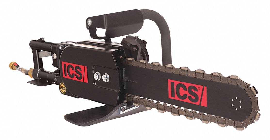 15 in Bar Lg, 6.5 Horsepower, Concrete Chain Saw 49AJ36701A PACKAGE