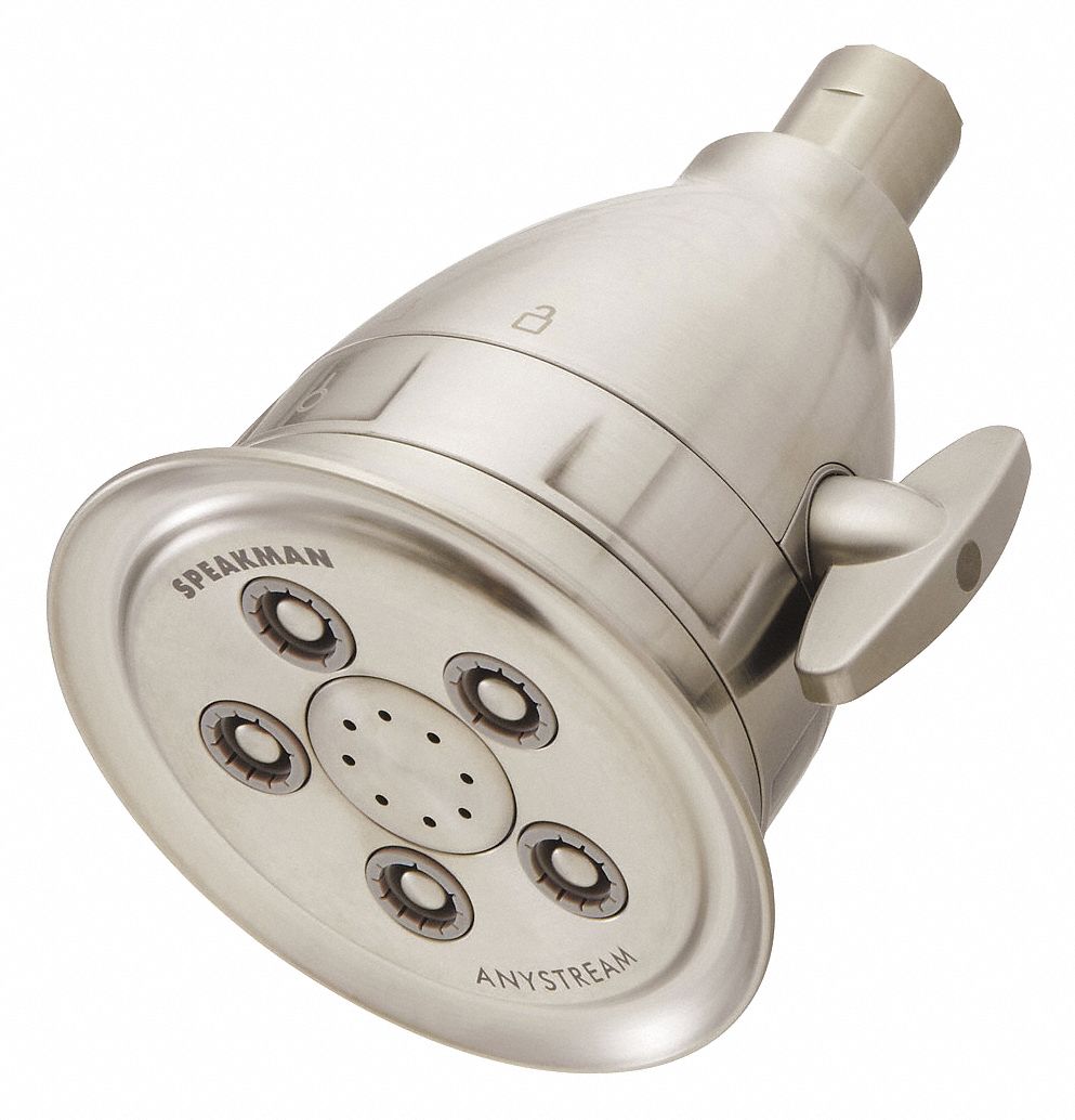 SPEAKMAN Speakman, Wall Mounted, Showerhead, 2.5 gpm, Brushed Nickel