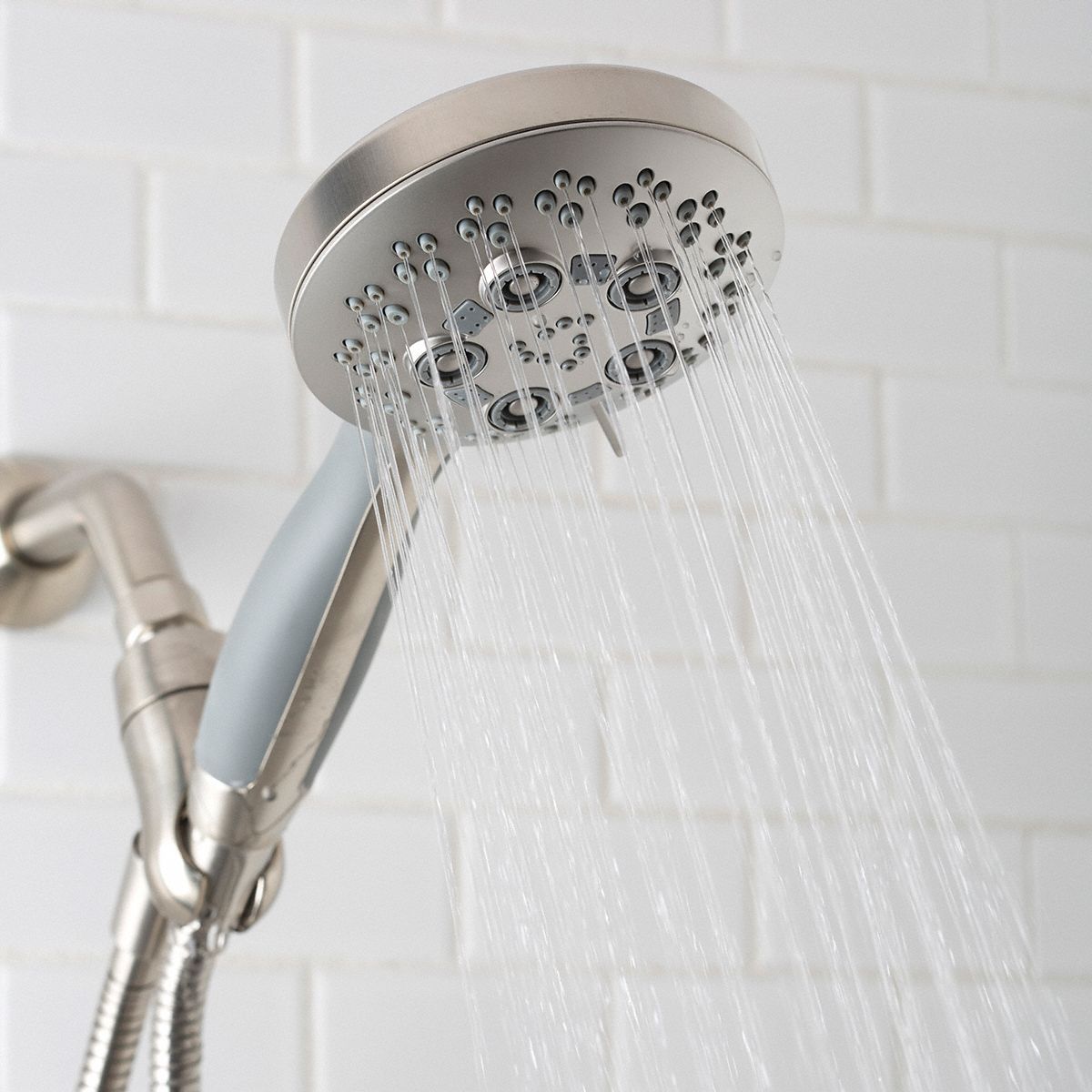 SPEAKMAN Speakman, Handheld, Showerhead, Brushed Nickel 49AJ96VS