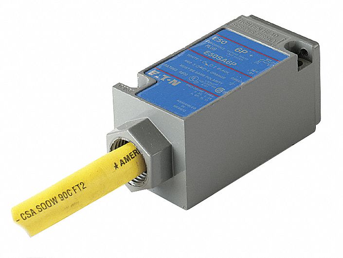 EATON, 1NO/1NC, 10A 600V AC, Limit Switch Body 49C039E50SA6P