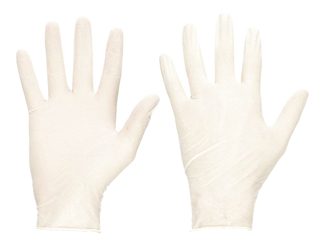 MICROFLEX Natural Rubber Latex, Disposable Gloves, 2XL, PowderFree, 9.1 mil Palm Thickness