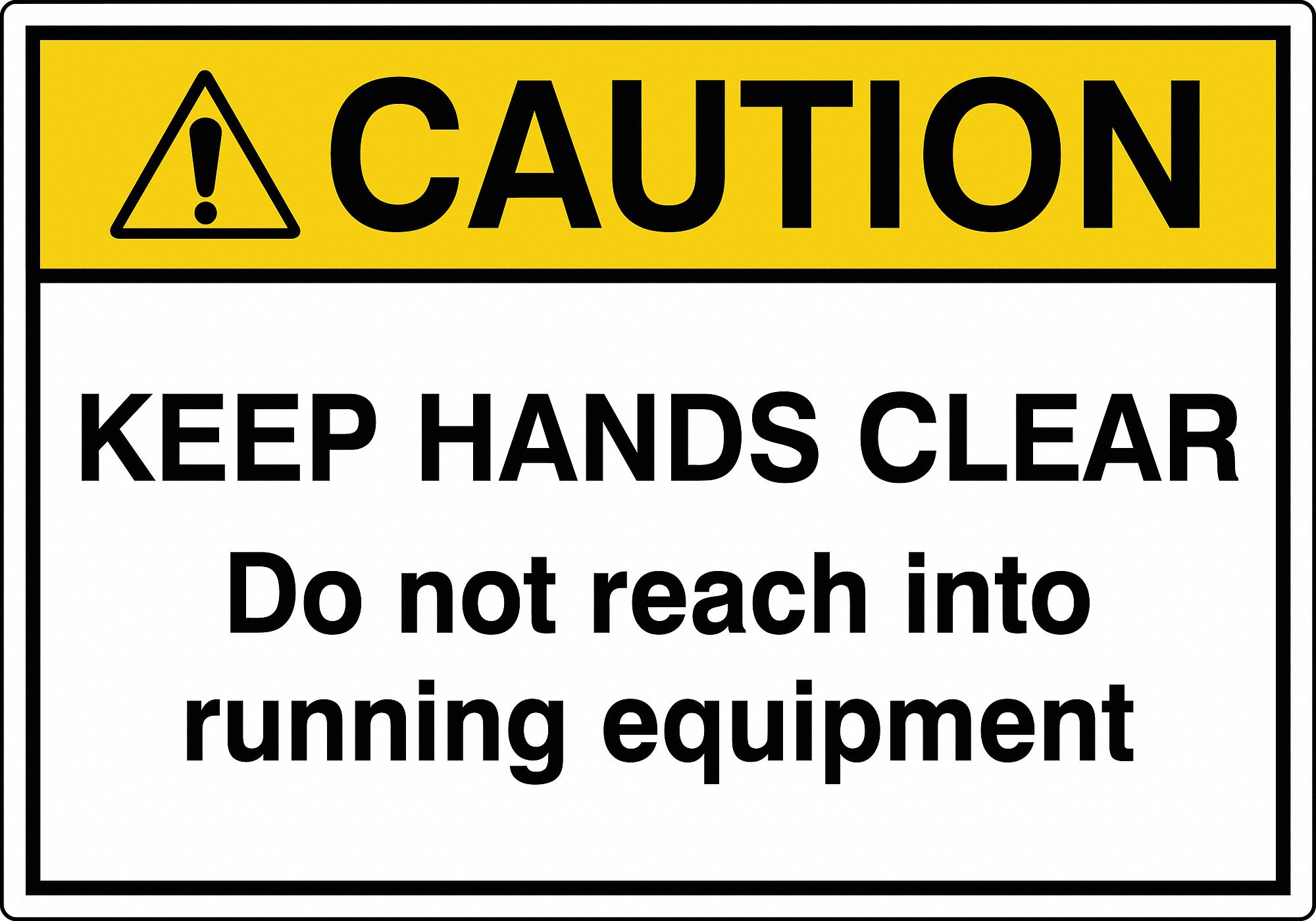 GRAINGER APPROVED Label, 3.5in x 5in, Polyester, PK5 49CK16OSL942