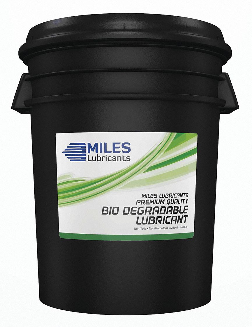 MILES LUBRICANTS Synthetic Hydraulic Oil, 5 gal Pail, ISO Viscosity