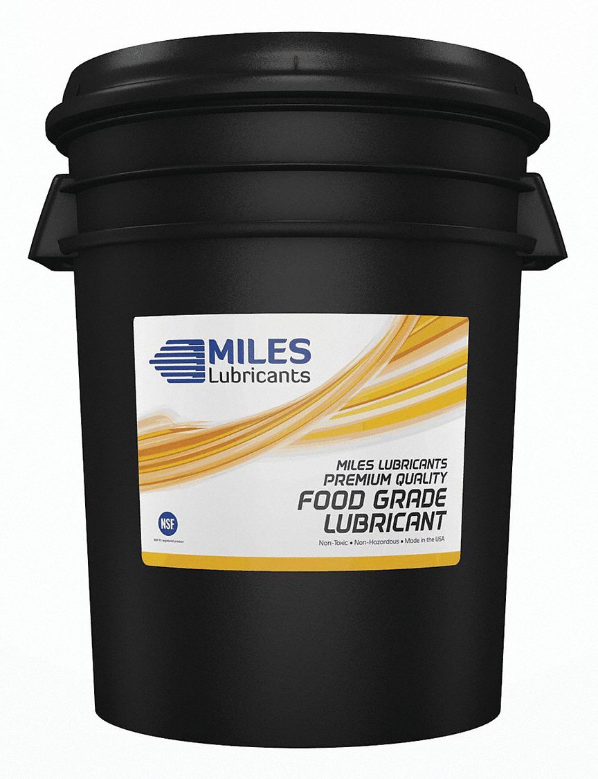 MILES LUBRICANTS Synthetic Hydraulic Oil, 5 gal Pail, ISO Viscosity