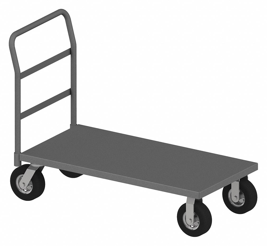 1,500 lb Load Capacity, Rubber, General Purpose SteelDeck Platform