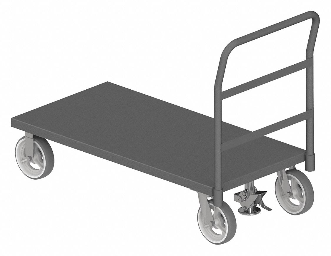 2,400 lb Load Capacity, Rubber, General Purpose SteelDeck Platform