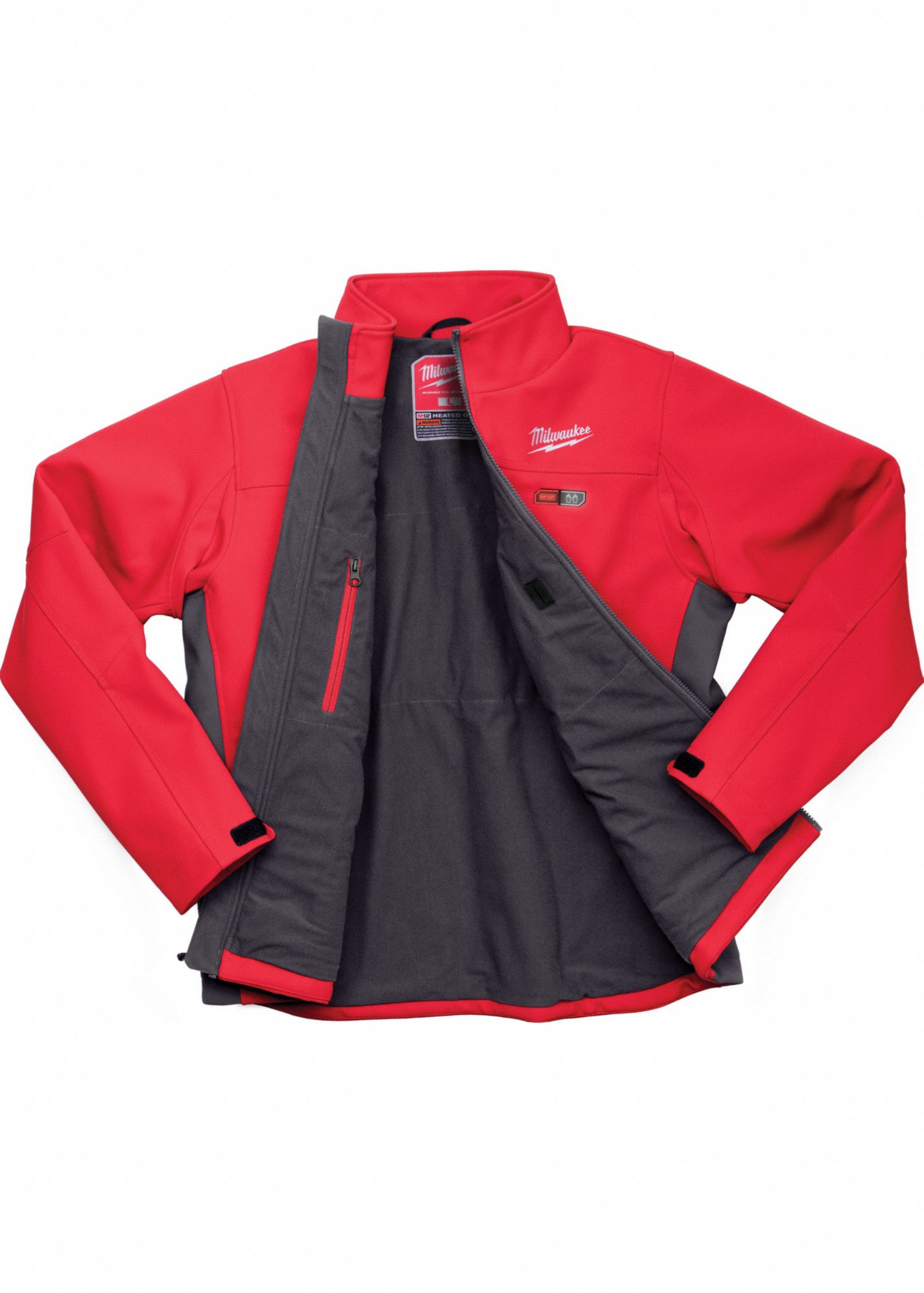 MILWAUKEE Men's Red Heated Jacket Kit, Size XL, Battery Included Yes