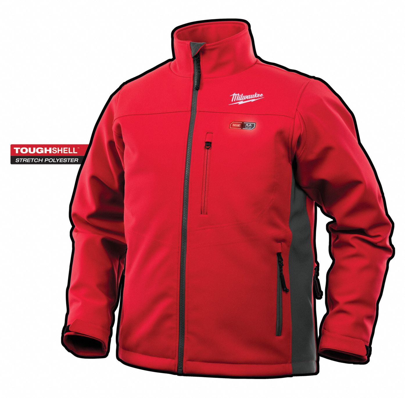 MILWAUKEE Men's Red Heated Jacket Kit, Size XL, Battery Included Yes