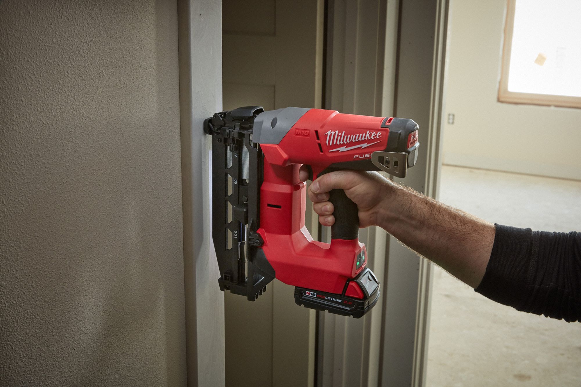 MILWAUKEE Nail Gun Finish, Combo, For 16 ga Nail Gauge, For 0.063 in