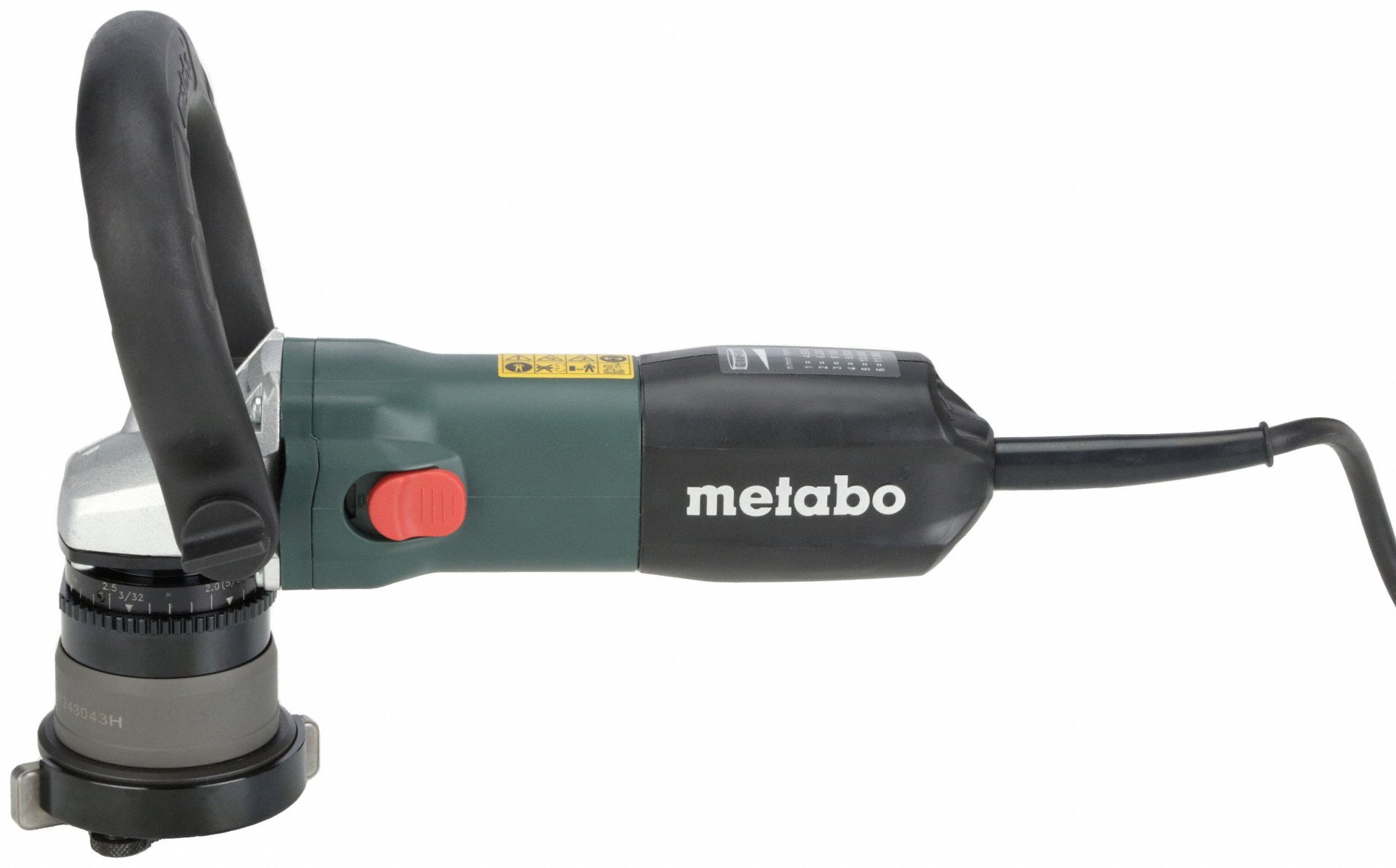 METABO Beveling Machine: 115V, 1.25 hp, 7/64 in Min Thick, 45°, 5/32 in