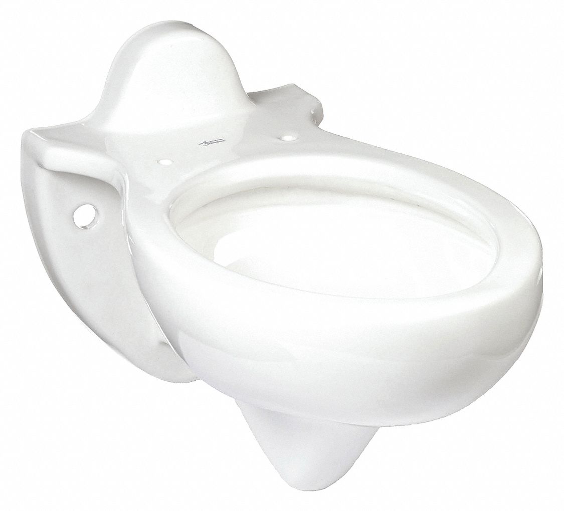 American Std Rapidway(TM), 1.6 Gallons per Flush, Toilet Bowl 49JM59