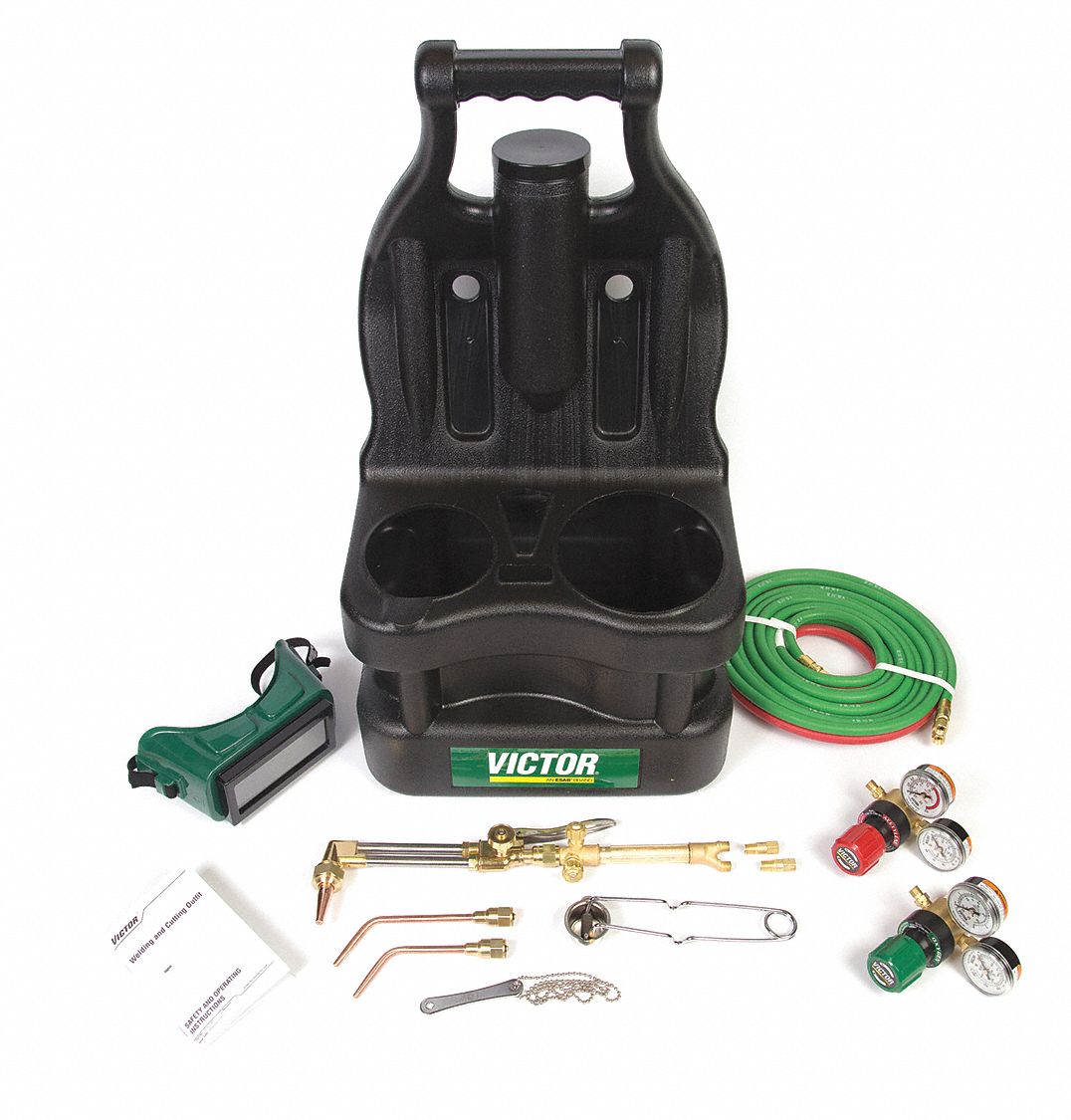 VICTOR, Acetylene, CGA 200, Gas Welding Outfit 49JP4103840947