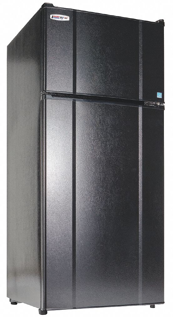 MICROFRIDGE, Black, 10.3 cu ft Total Capacity, TopFreezer Refrigerator