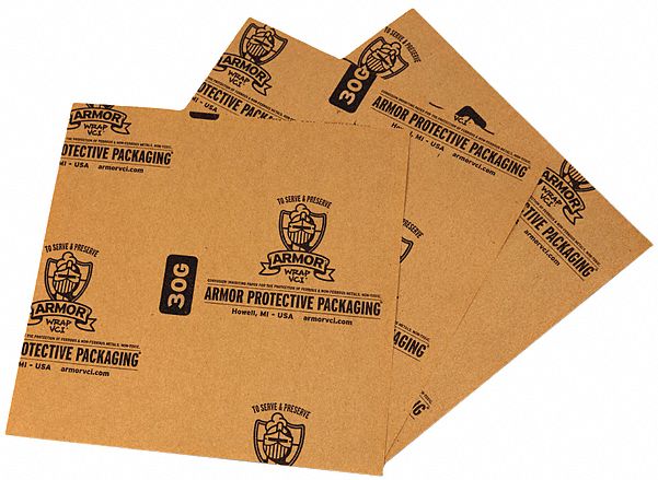 ARMOR WRAP VCI Paper. Sheet. 55 lb. Basis Weight. Sheet Length 4 ft.. Sheet Width 4 ft.. PK 250