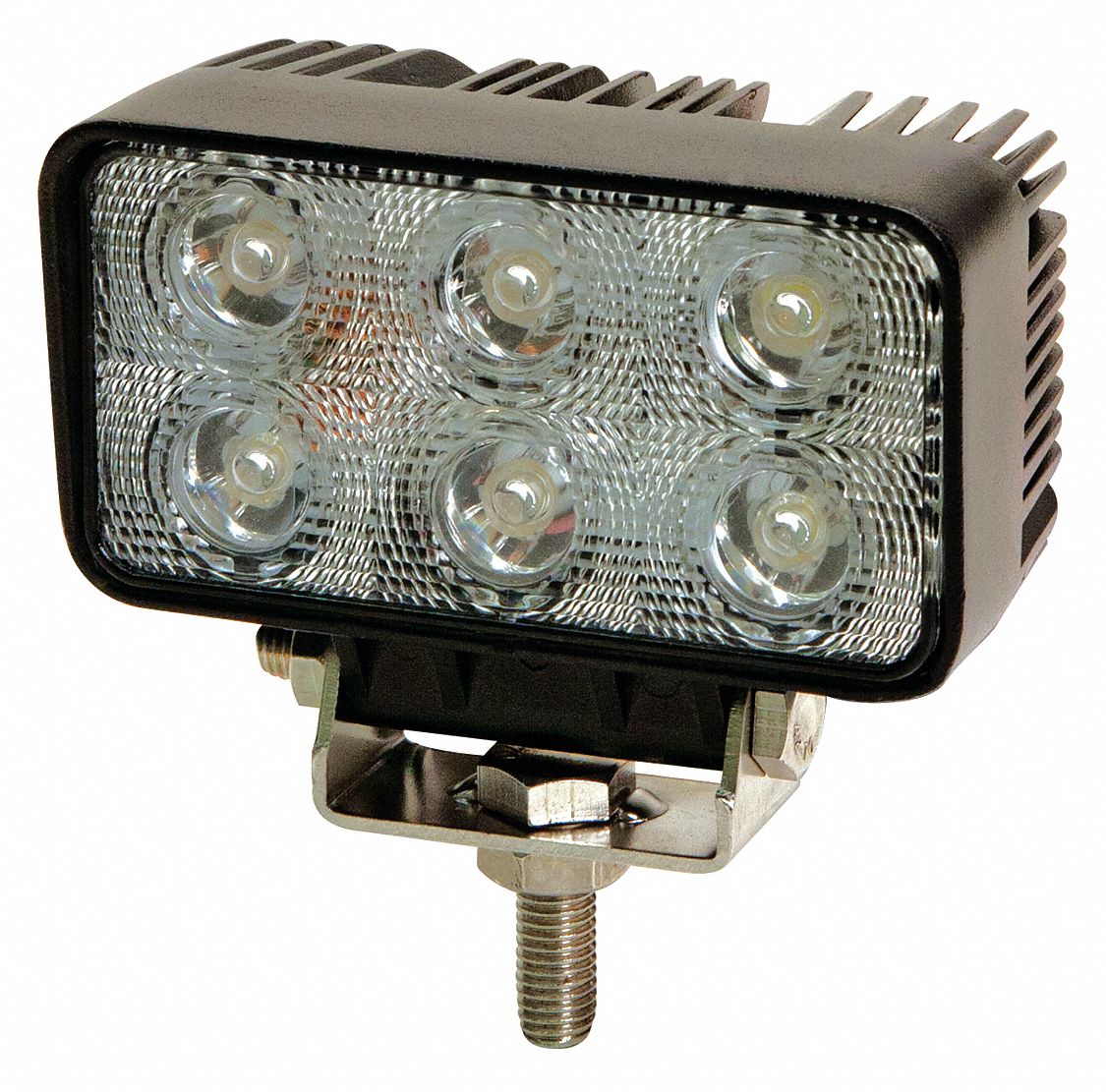 ECCO Flood Light, 1000 lm, Rectangular, LED, 3" H 49KD93EW2411