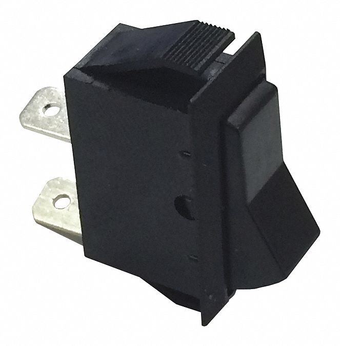 BATTERY DOCTOR Rocker Switch, Black, On/Off 49LX1620525 Grainger