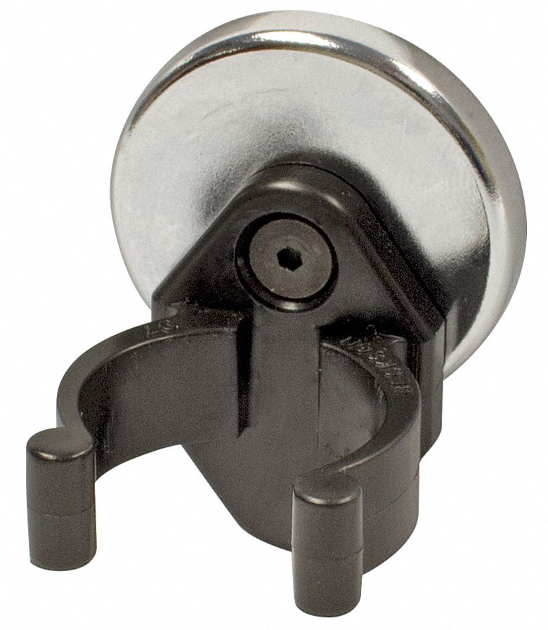 MAGMATE with Clip Ceramic 14 lb Max. Pull, 0.188 in Thick, 63/64 in Overall Lg