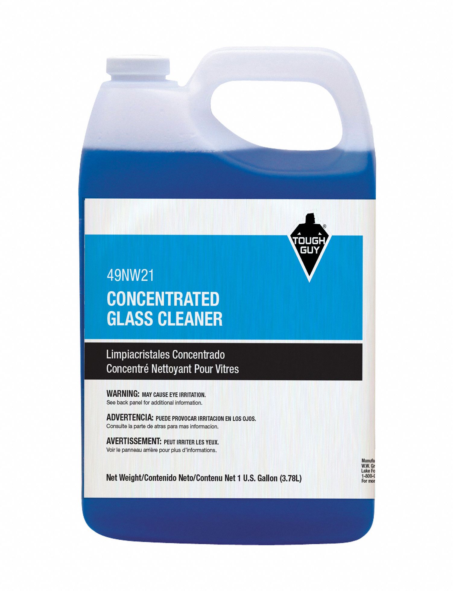 TOUGH GUY, Liquid, Jug, Glass Cleaner 49NW2149NW21 Grainger