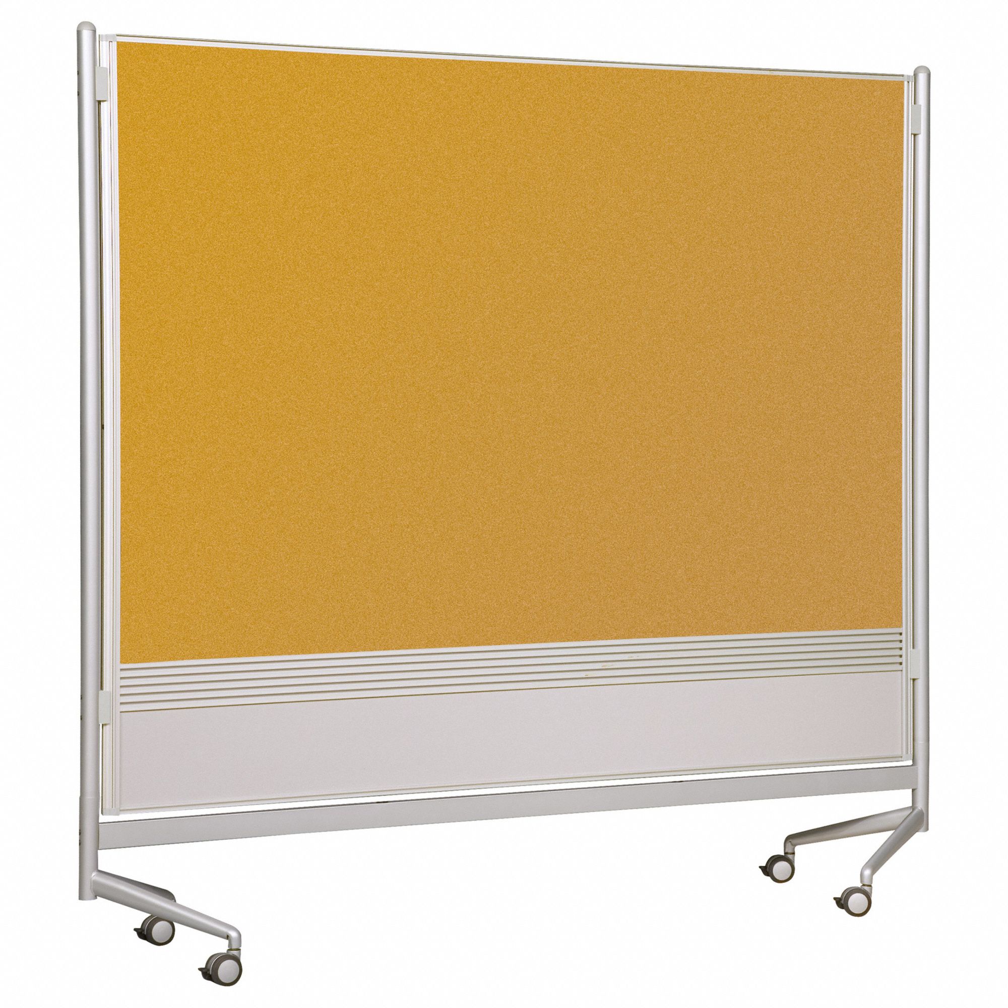 BESTRITE Dry Erase Room Divider Cork, 72 in Dry Erase Ht, 72 in Dry Erase Wd, Steel 49RP89