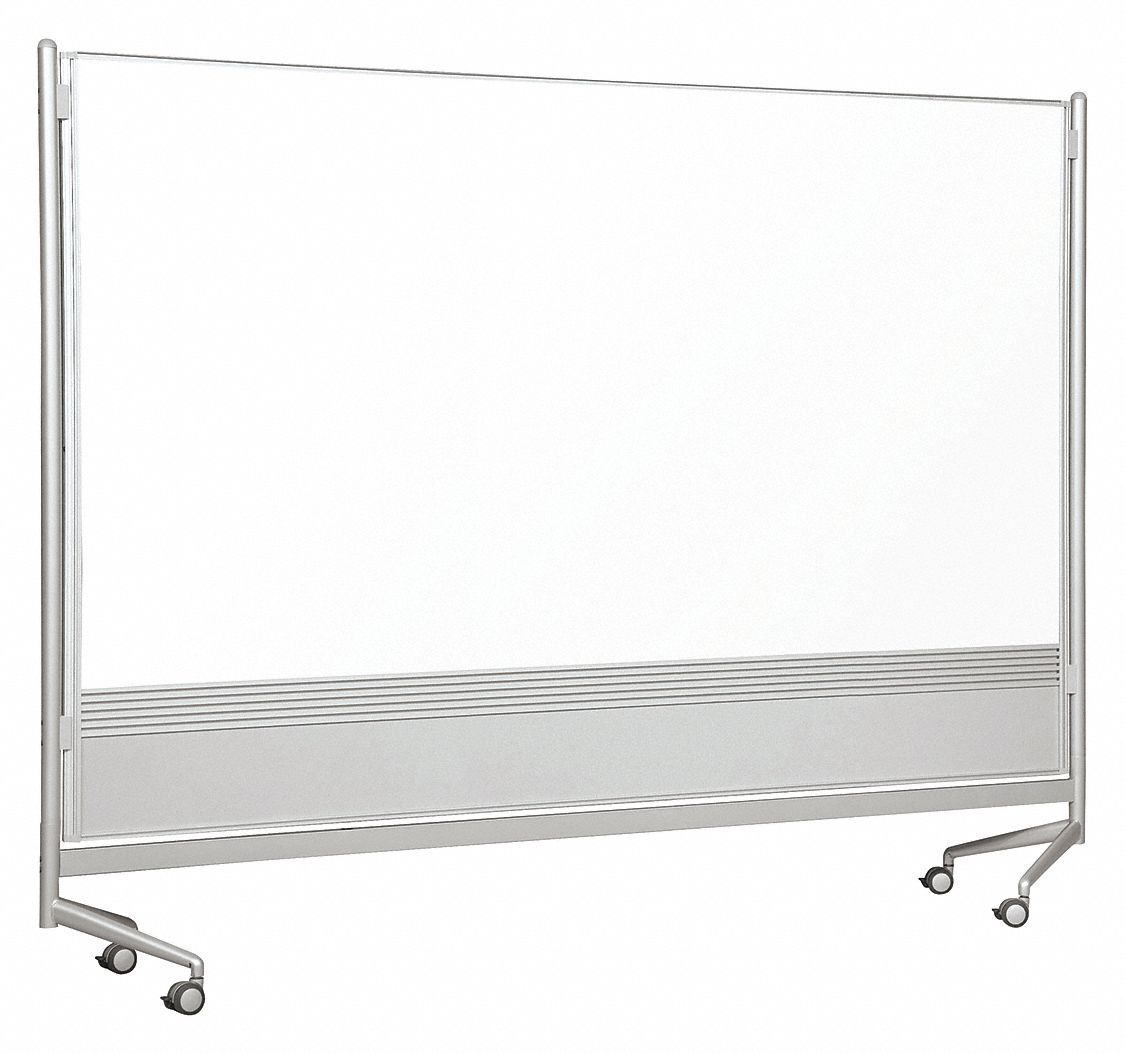 BESTRITE, Cork, 72 in Dry Erase Ht, Dry Erase Room Divider 49RP91661AHDC Grainger