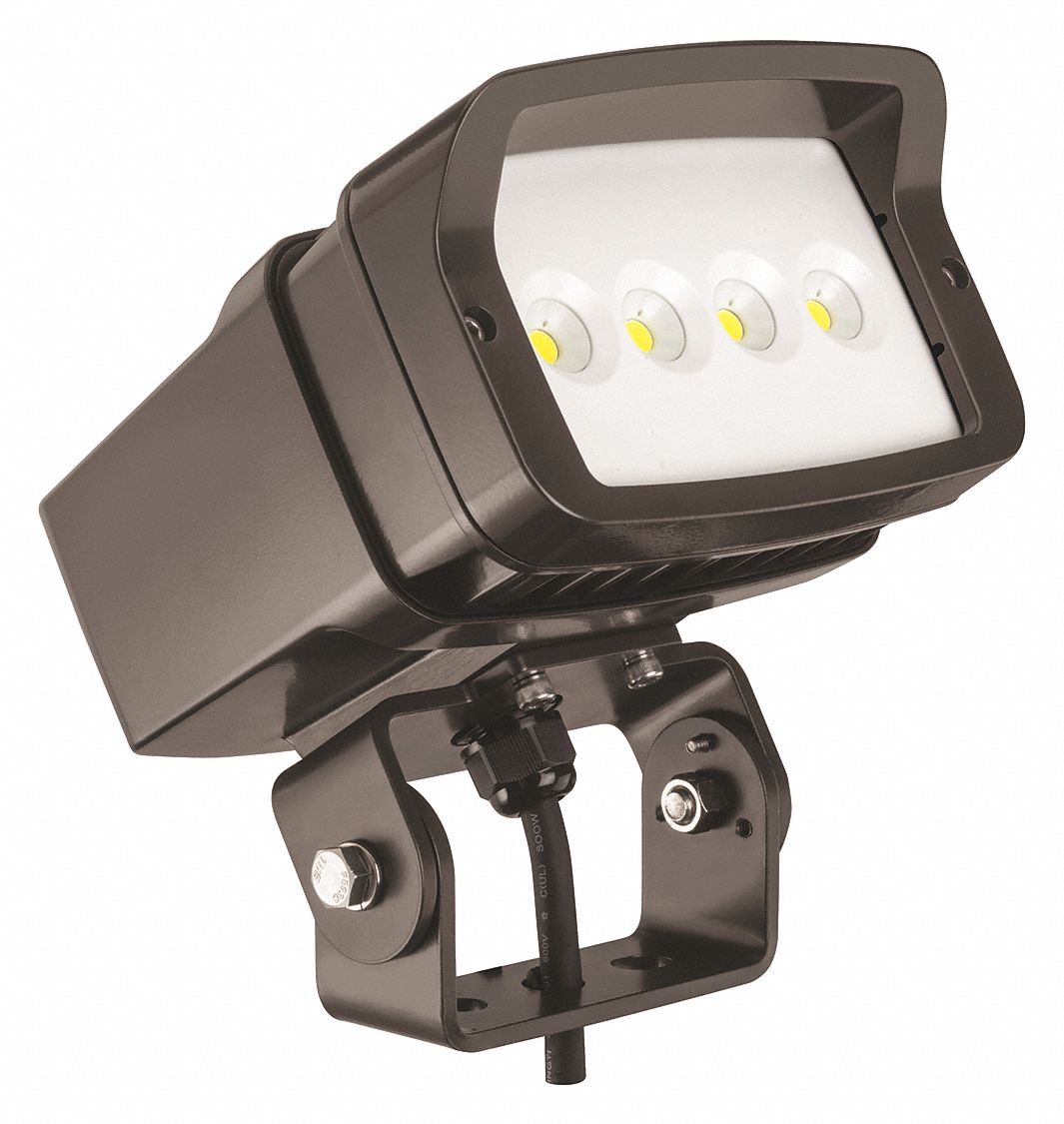 LITHONIA LIGHTING Floodlight, LED, Fixture Mounting Location Universal