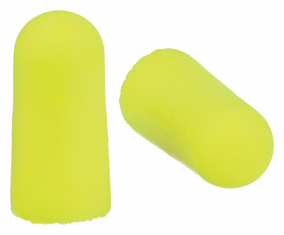 3M, Bullet, 33 dB NRR, Ear Plugs 49U061VP3121250 Grainger