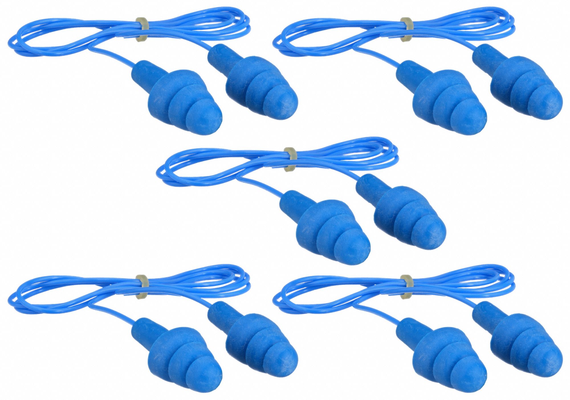 3M, Flanged, 25 dB NRR, Ear Plugs 49U064VP3404007 Grainger