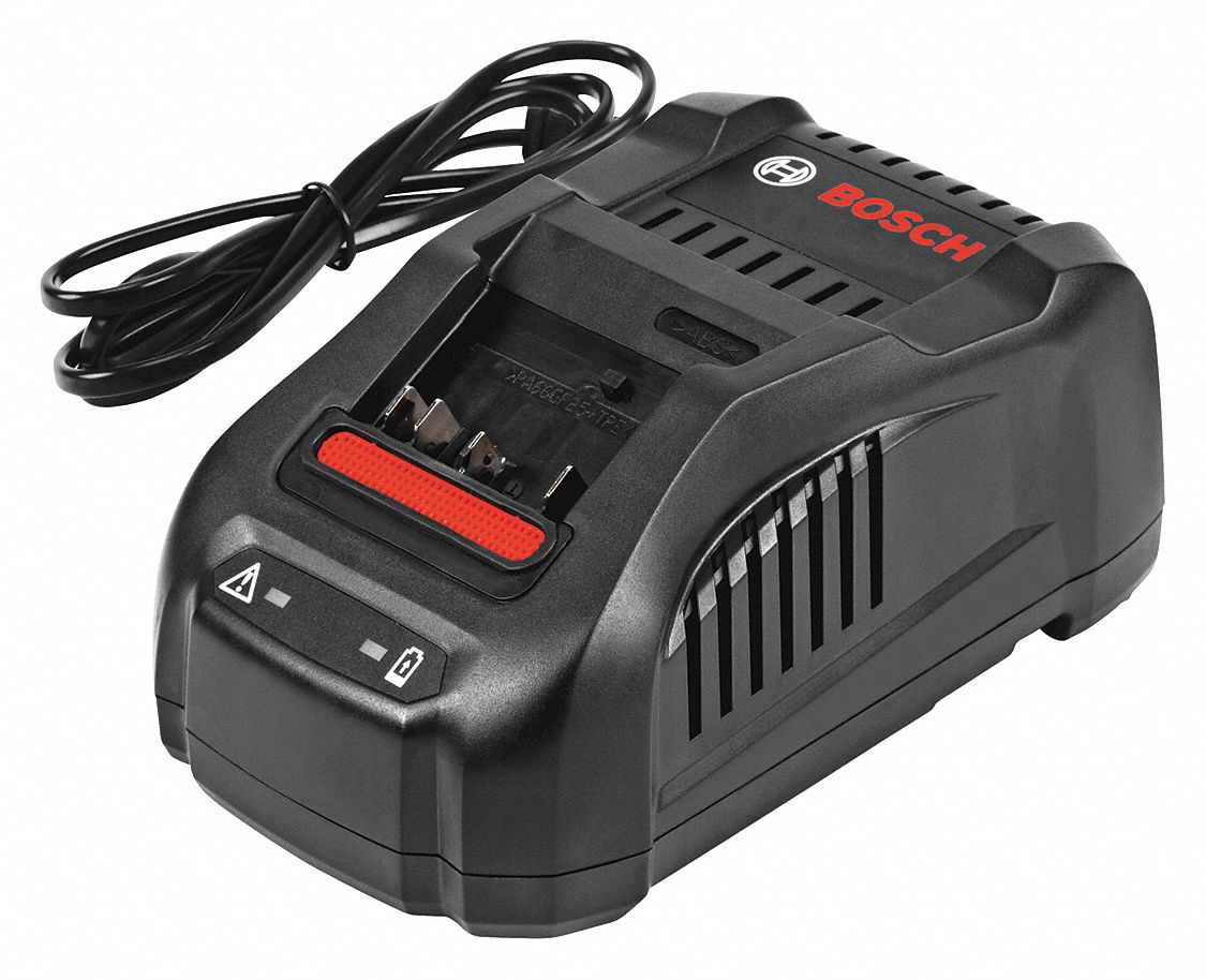 Bosch, SinglePort Charging, Battery Charger 49WL53BC1880 Grainger