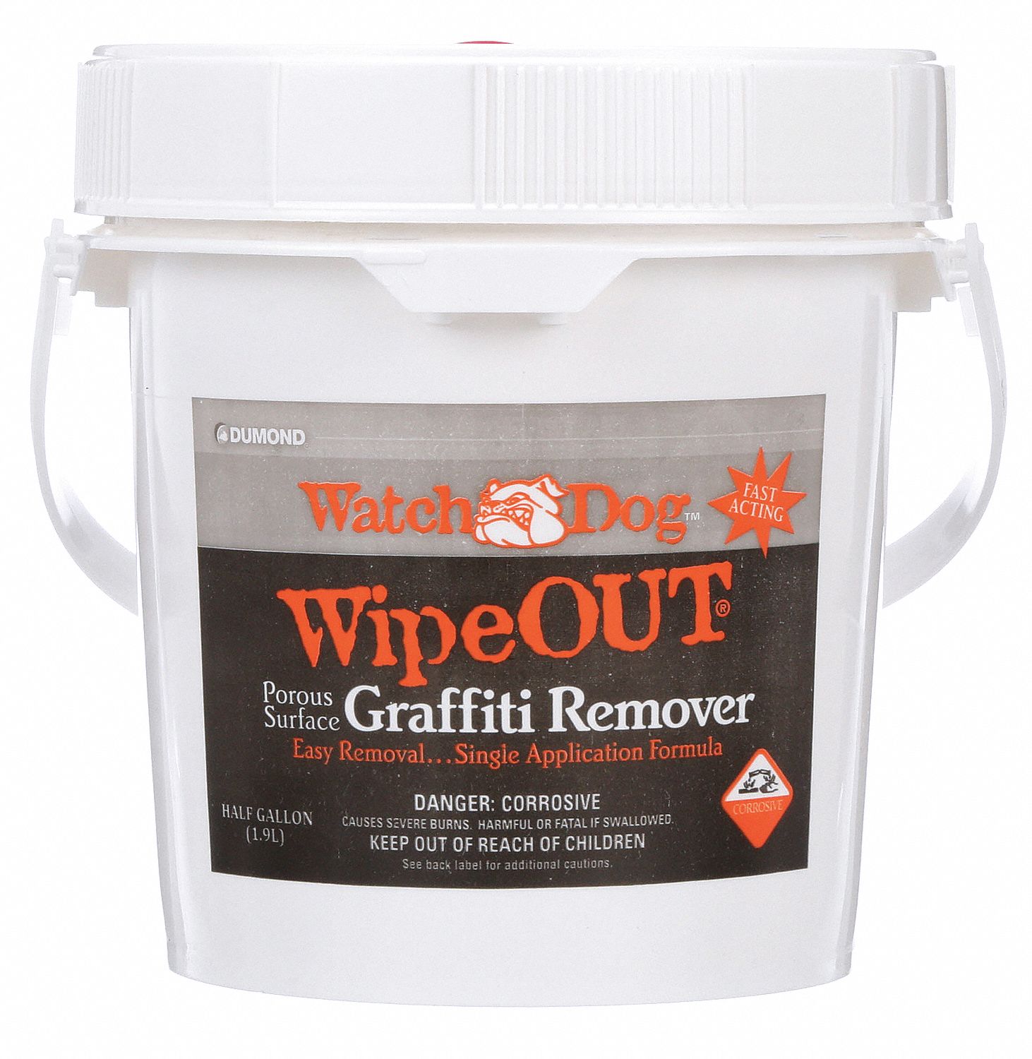 DUMOND Wipe Out Graffiti Remover, 0.5 gal, PK2 49XF288402 Grainger