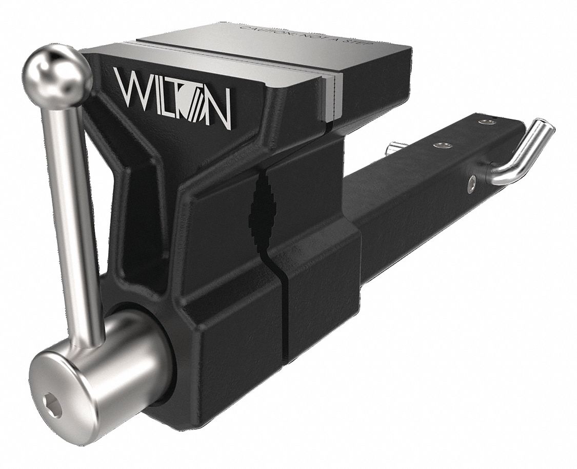 WILTON Heavy Duty Truck Hitch Vise, 5 in Jaw Width, 6 in Max. Opening