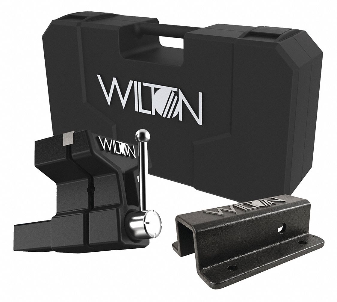 WILTON Heavy Duty Truck Hitch Vise, 6 in Jaw Width, 6 in Max. Opening