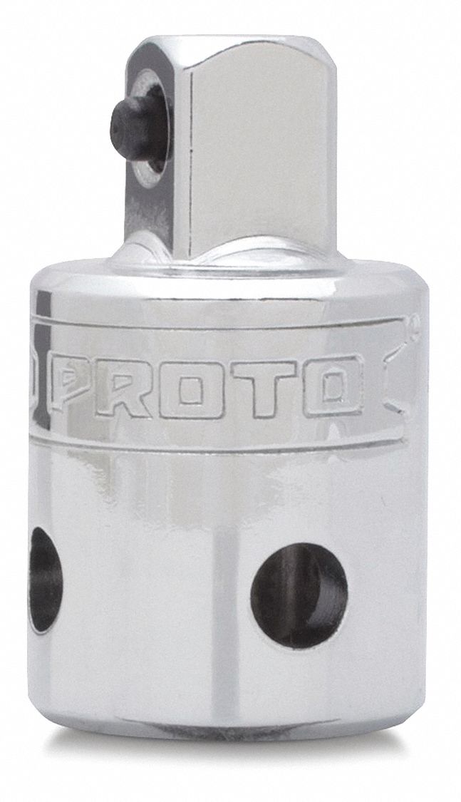 PROTO Socket Adapter 3/8 in Output Drive Size, Square, 1 3/8 in