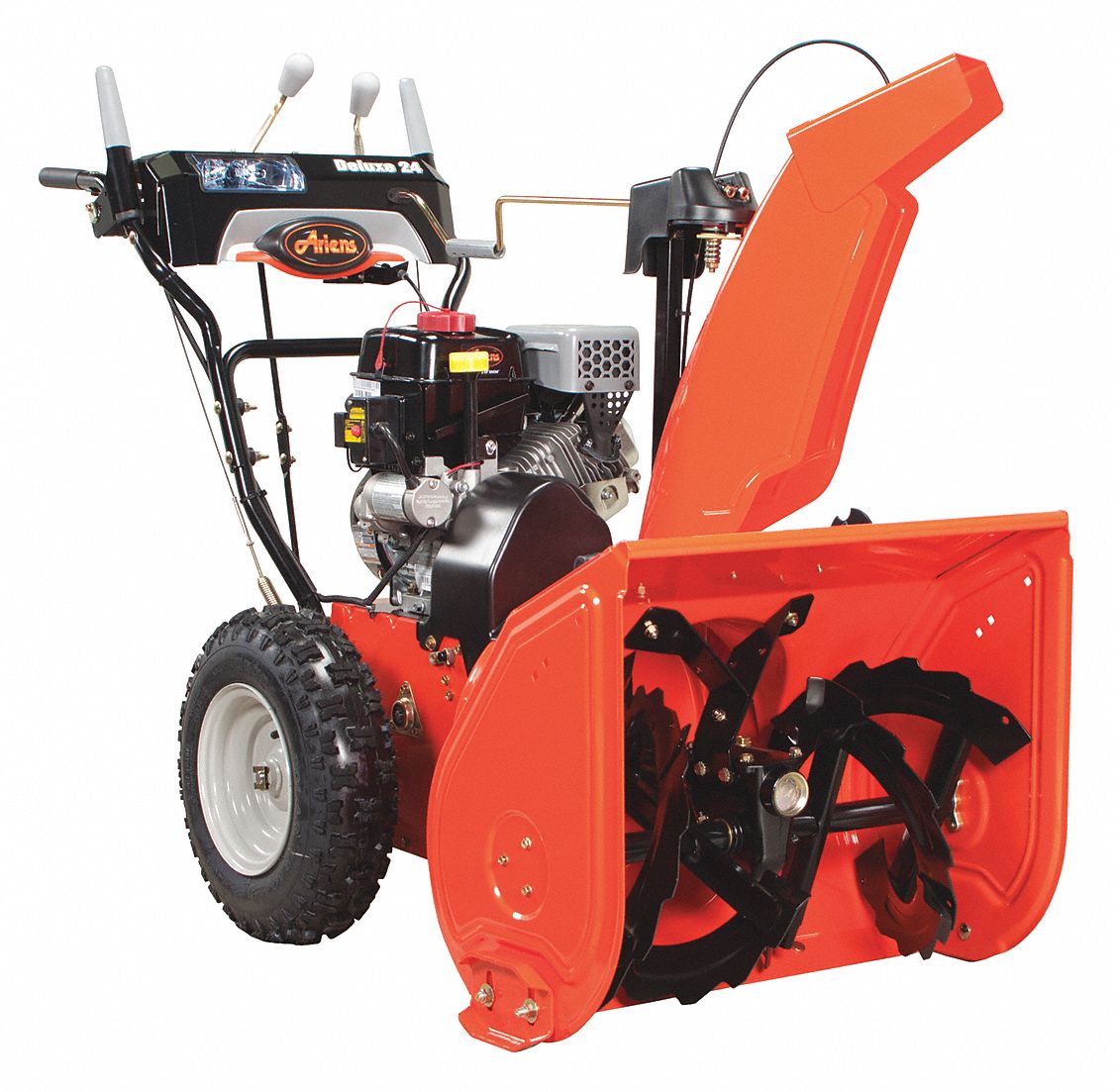 ARIENS Snow Thrower, Clearing Path: 24 in, Fuel Type: Gas, 14 in Auger