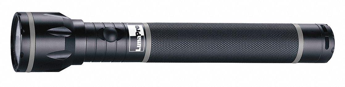LUMAPRO Industrial LED Handheld Flashlight, Aluminum, Maximum Lumens