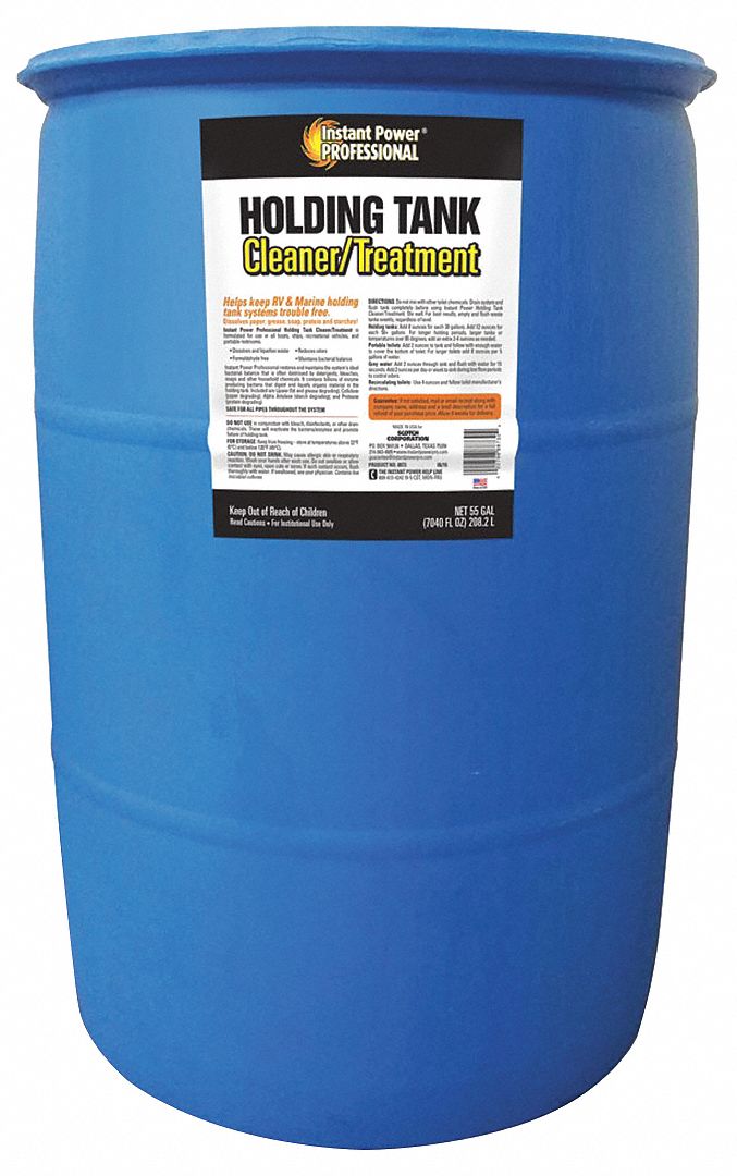 INSTANT POWER PROFESSIONAL Holding Tank Cleaner/Treatment Drum, 55 gal