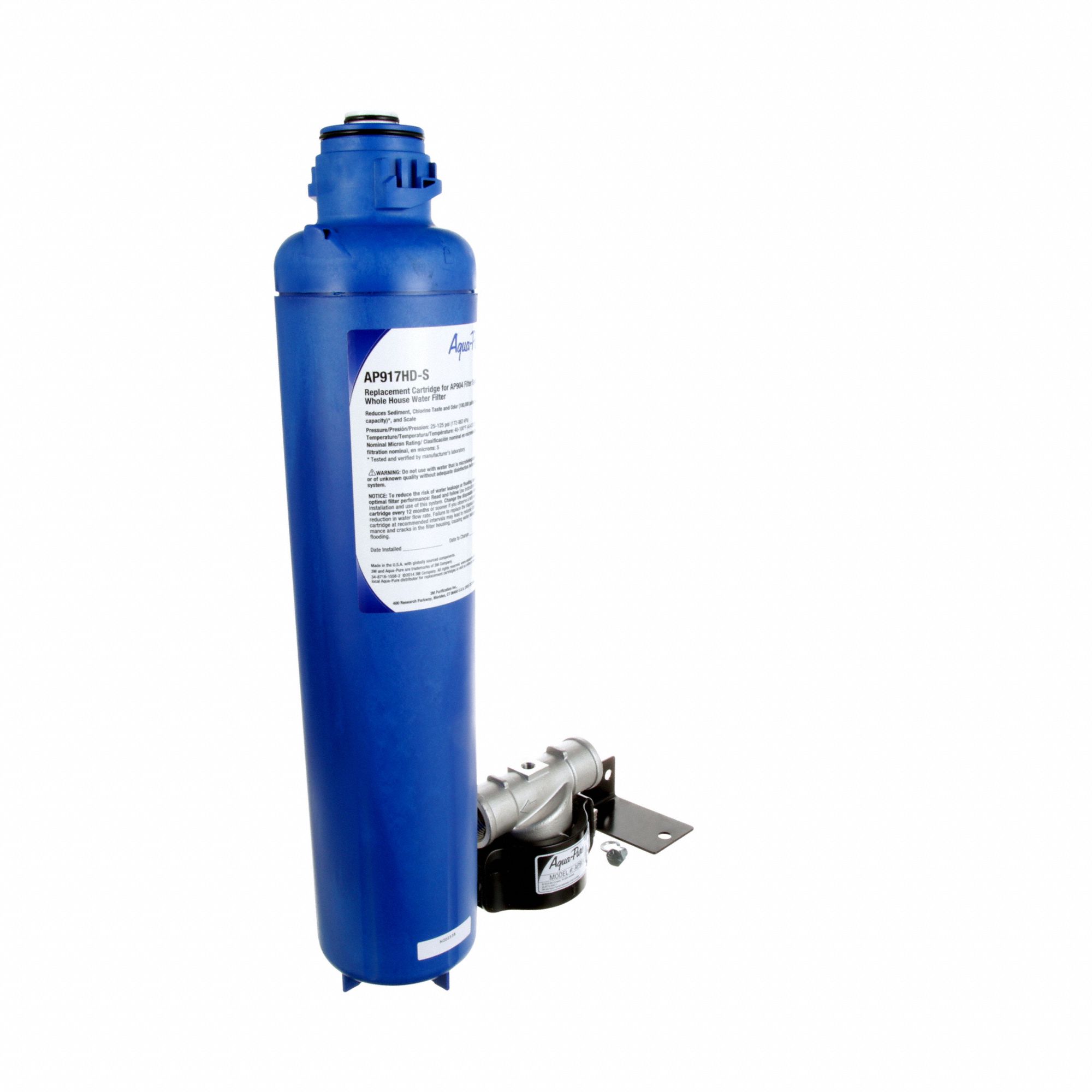 3M AQUAPURE Water Filter System 5 micron, 20 gpm, 100,000 gal, 25 in