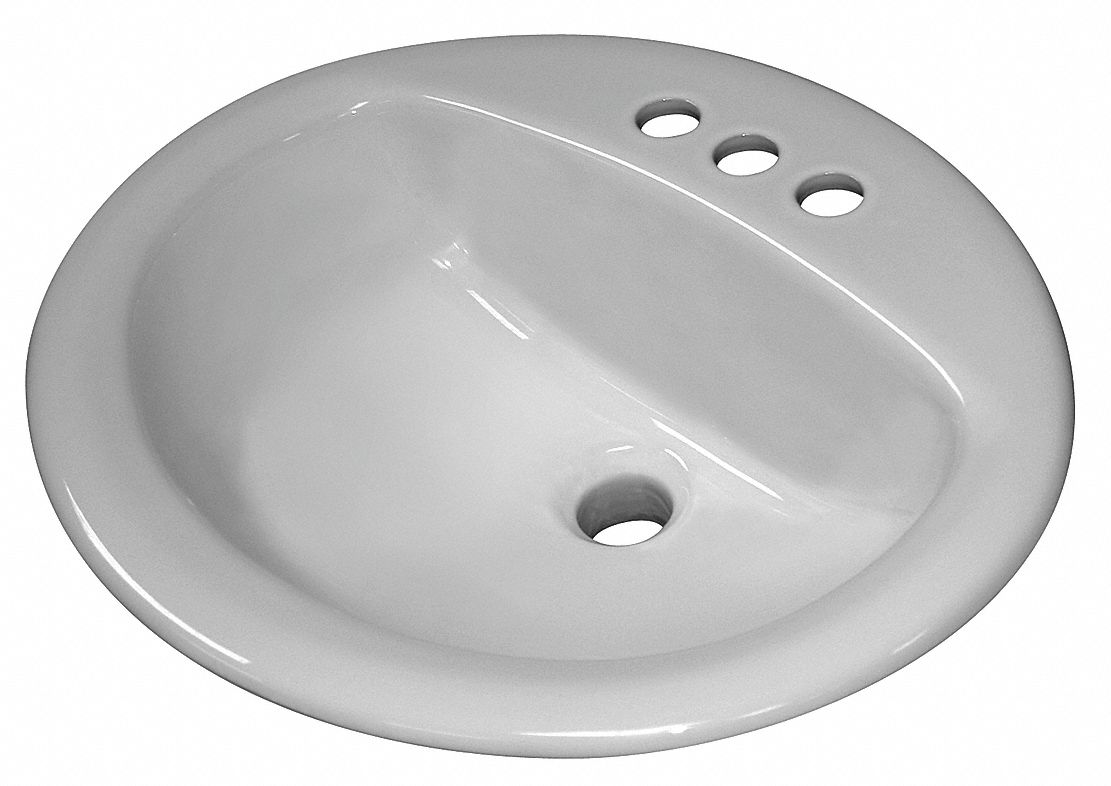 Sloan, SS3002, Lavatory Sink 49Y036SS3002A Grainger