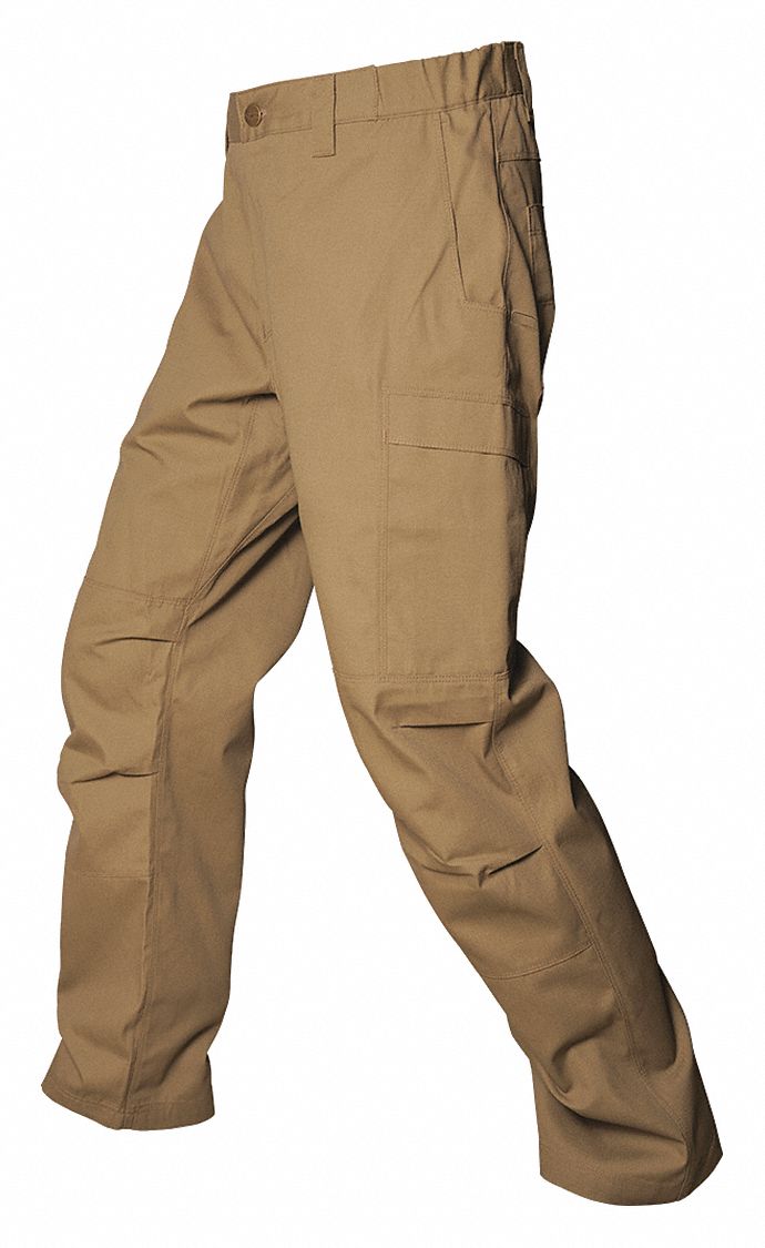 VERTX Men's Tactical Pants 31 in, Desert Tan, 31 in Fits Waist Size
